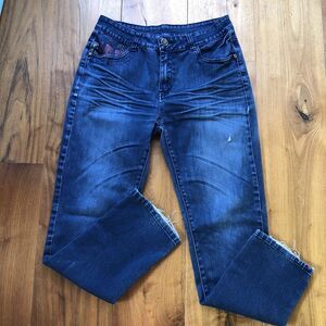 XIU XIAN Jeans Dark Blue Size 30x25